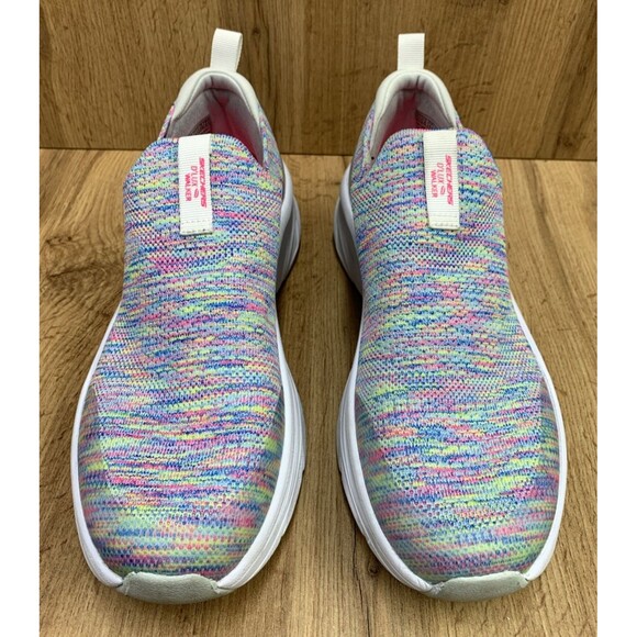 Skechers Women D'Lux Walker Rainbow Sky 149367 Multi Color Slip-On Sneakers 11 - Picture 4 of 15